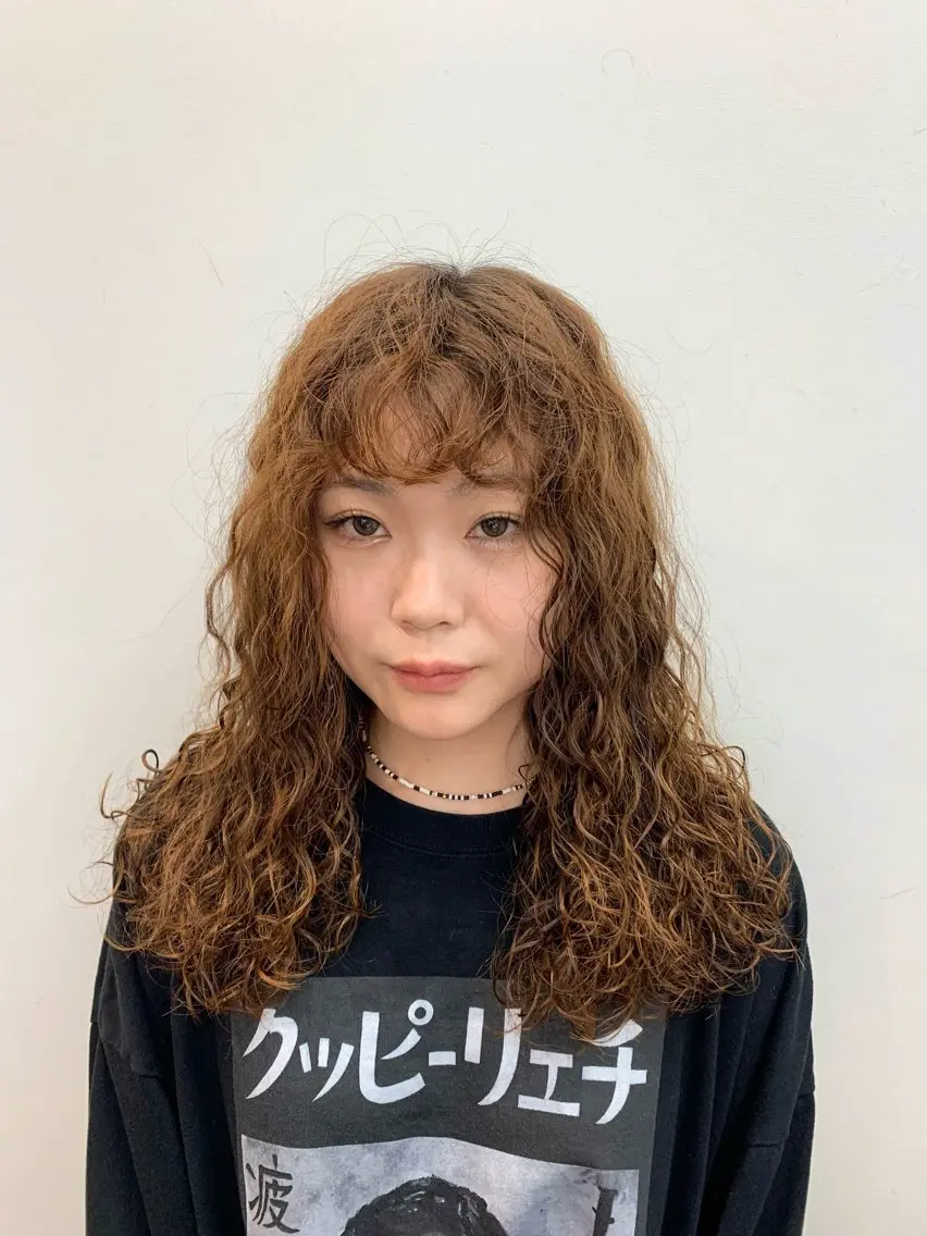 ロング パーマ スパイラルパーマ カット パーマ 🌈カーリーヘア/ 金子洸樹のヘアスタイル