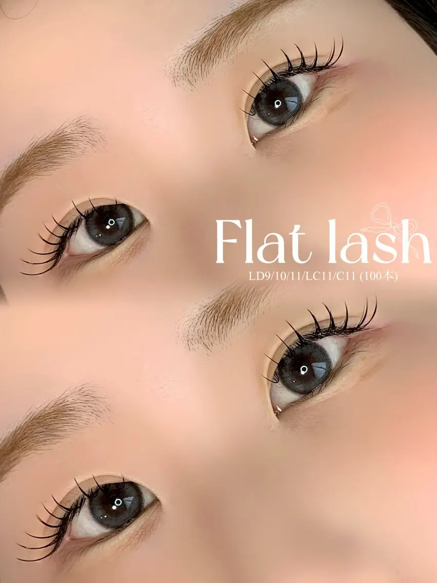 マツエク・マツパ Cカール Lカール eye salon La'nのマツエク・マツパデザイン