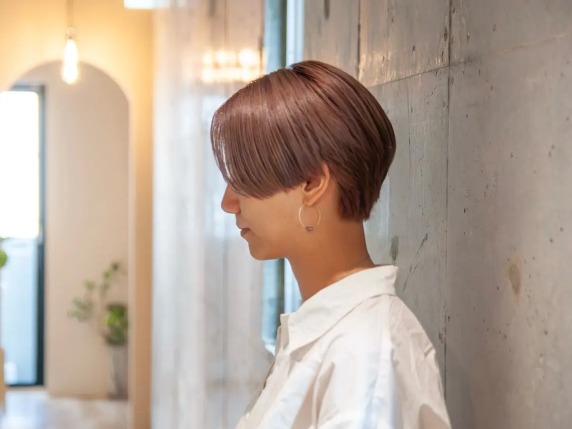 ショート ハンサムショート ショートヘア 鈴木 綾乃のヘアスタイル