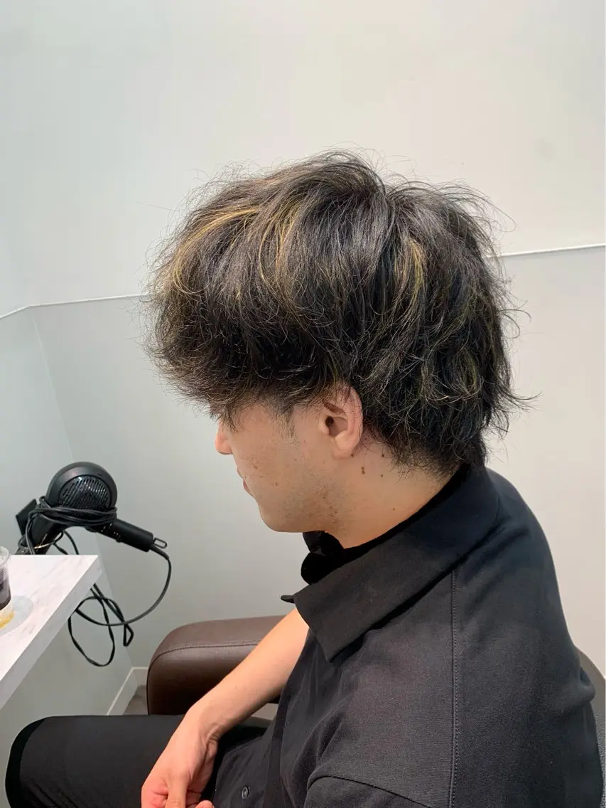 カラー メンズ メンズ特化 TSUIのヘアスタイル