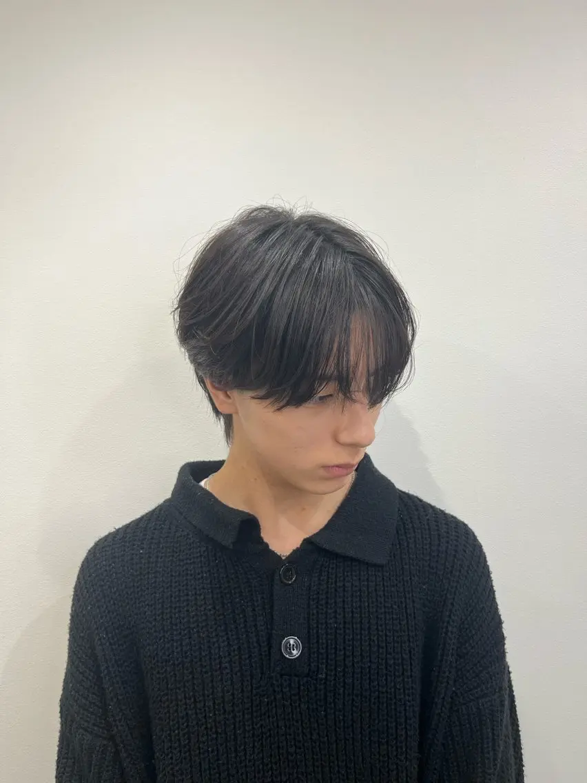 ショート パーマ メンズ フェザーパーマ メンズパーマ カット パーマ 【メンズ特化】金沢 /片町　髙木　功基のヘアスタイル