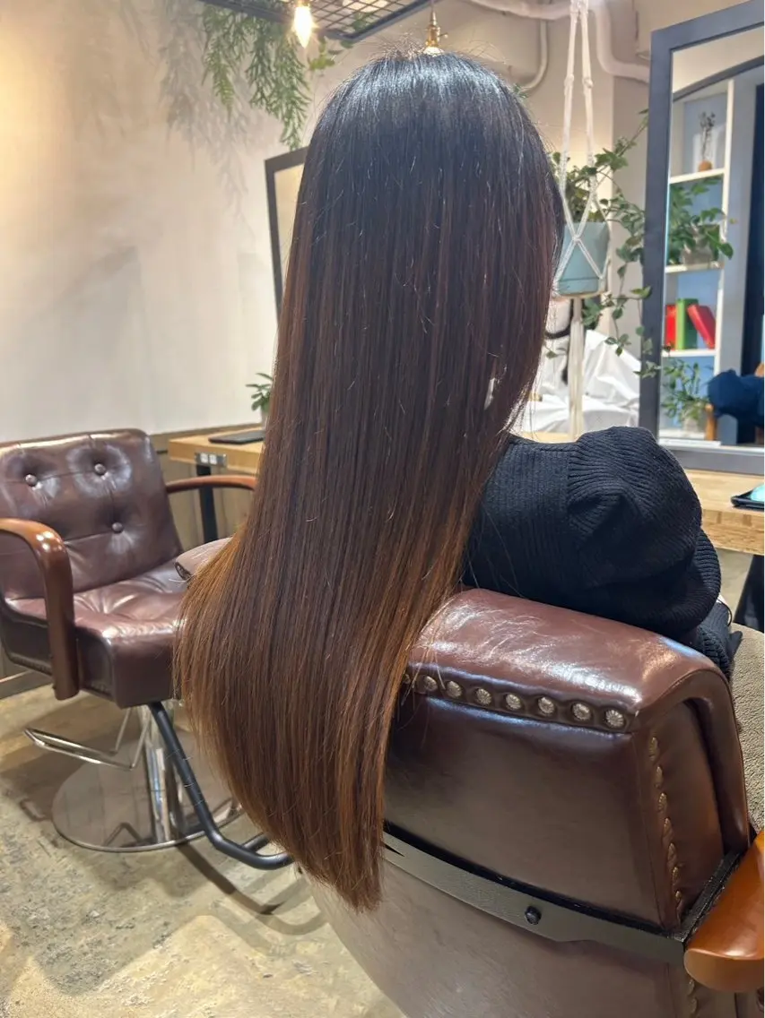 ロング 🌈美髪補正カラー 宮崎圭史🌈のヘアスタイル