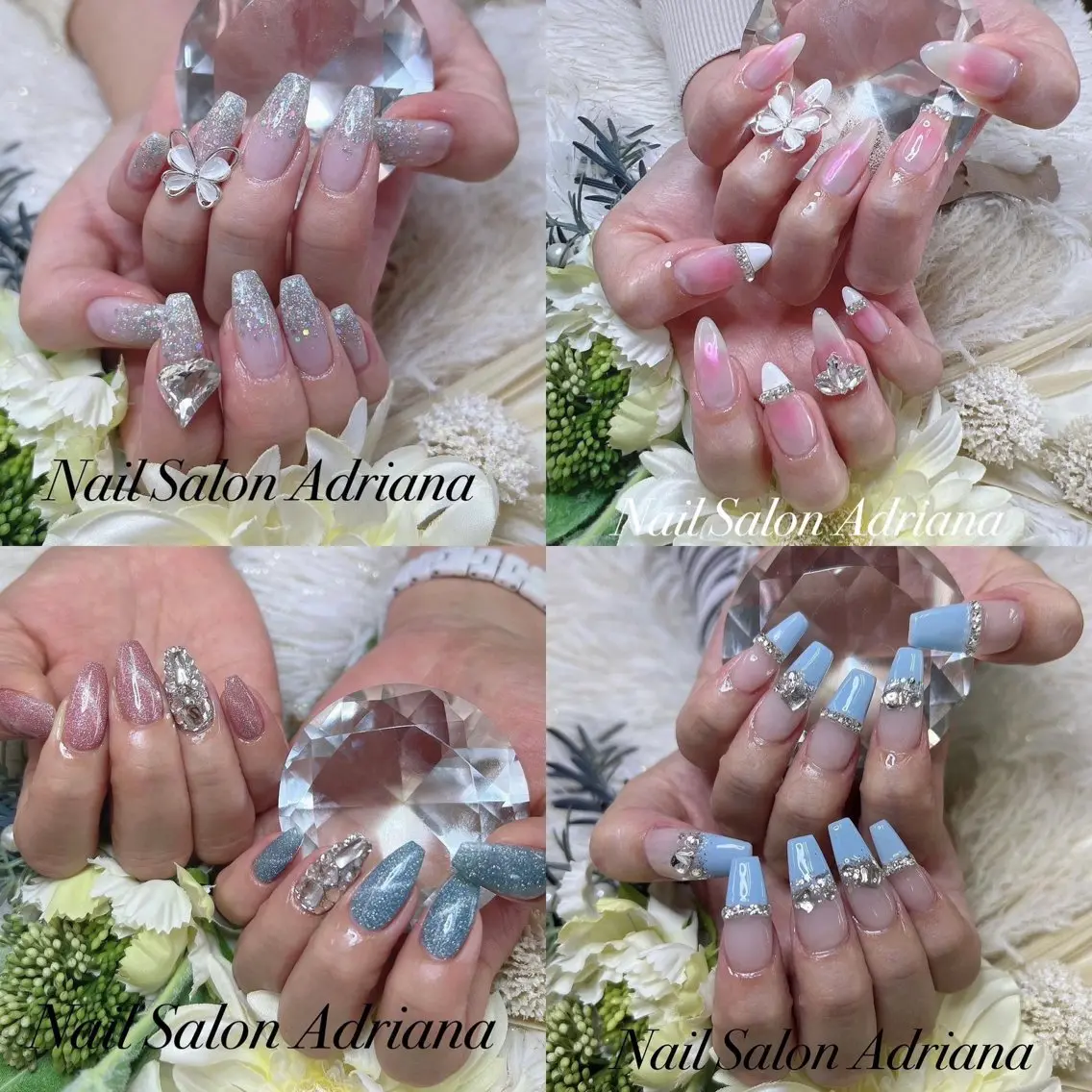 【サンプル100種類以上★】定額ネイル¥6.000円〜派手デザインまで【ご新規様他店オフ無料】の写真