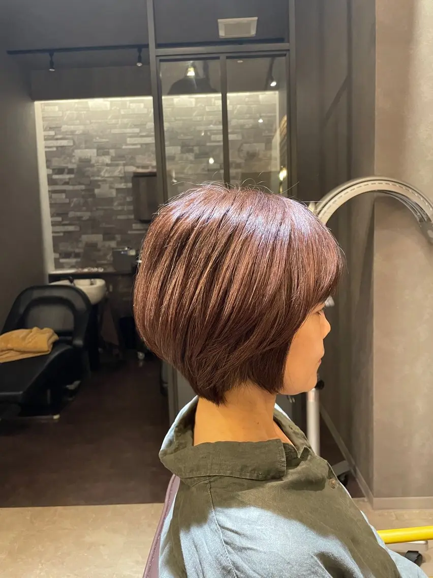 ショート 安倍 辰哉のヘアスタイル