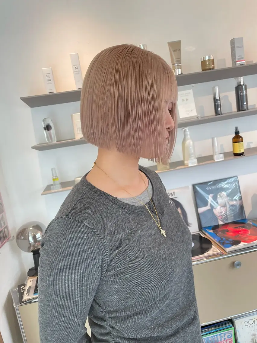ショート HITOMI 福岡パーマのヘアスタイル