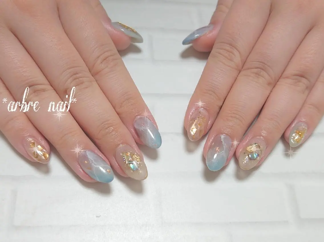 ネイル ✯.。 arbre nail 。✯.のネイルデザイン