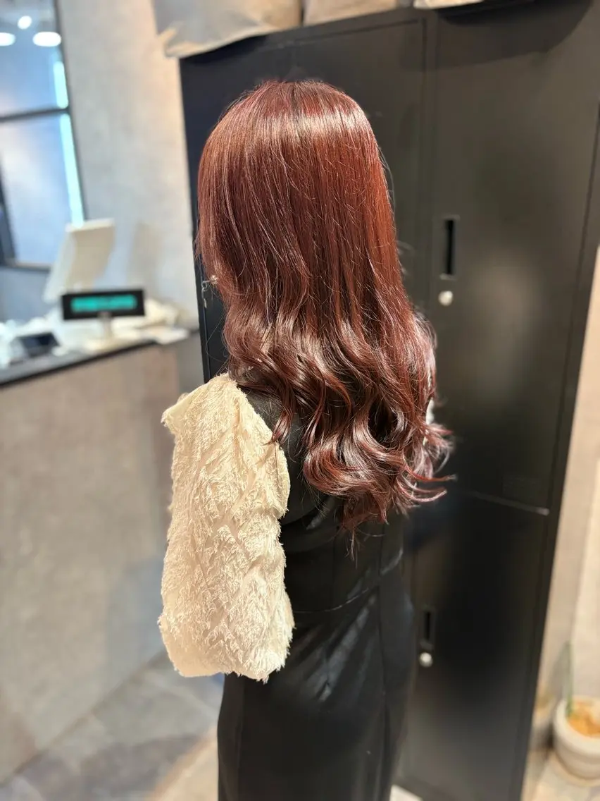 ロング ヘアアレンジ カット ヘアカラー 新村 泰幸のヘアスタイル