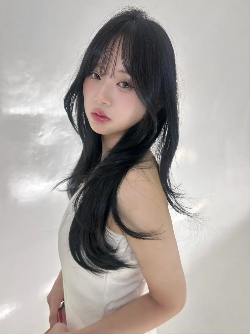 セミロング カット ヘアカラー トリートメント ‎🤍髪質改善‎🤍 レイヤーカット‎🤍のヘアスタイル
