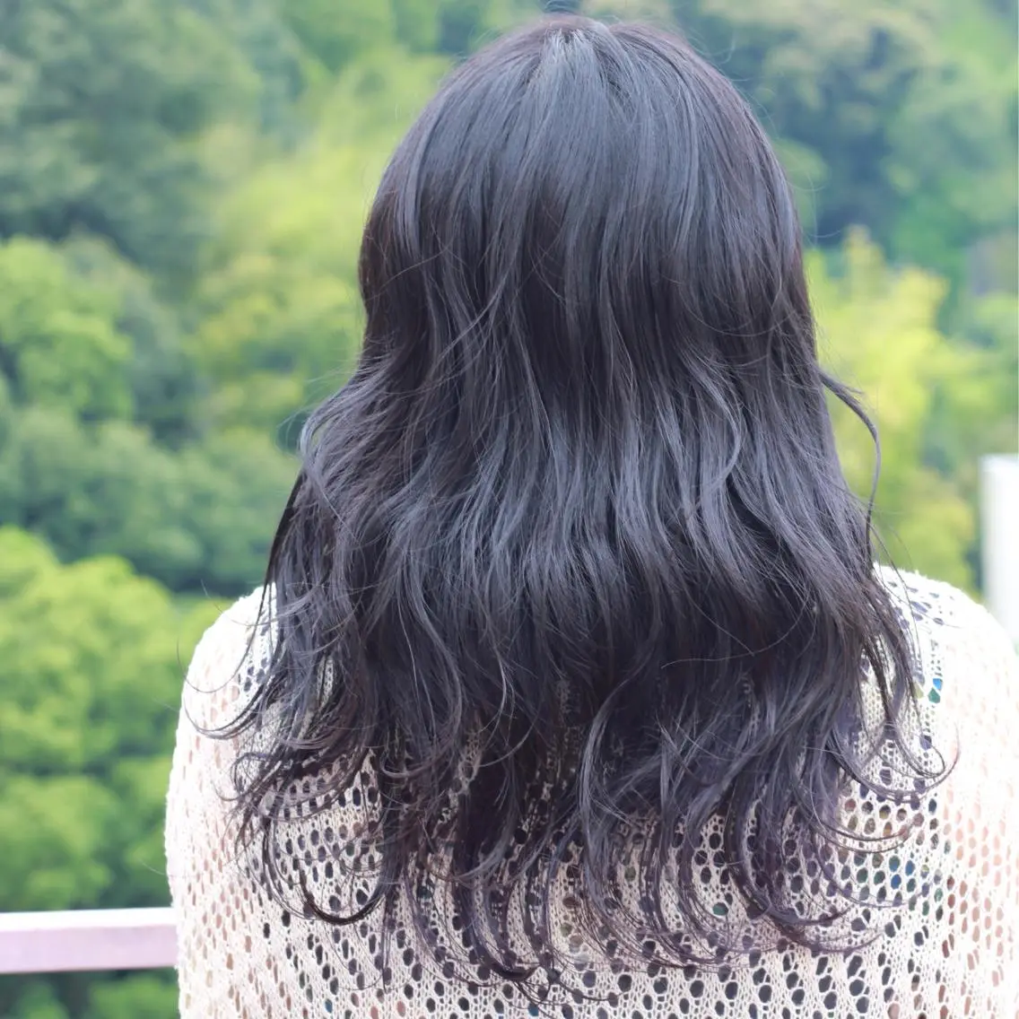 セミロング カラー ラベンダーカラー ヘアカラー Viage （ビアージュ）のヘアスタイル