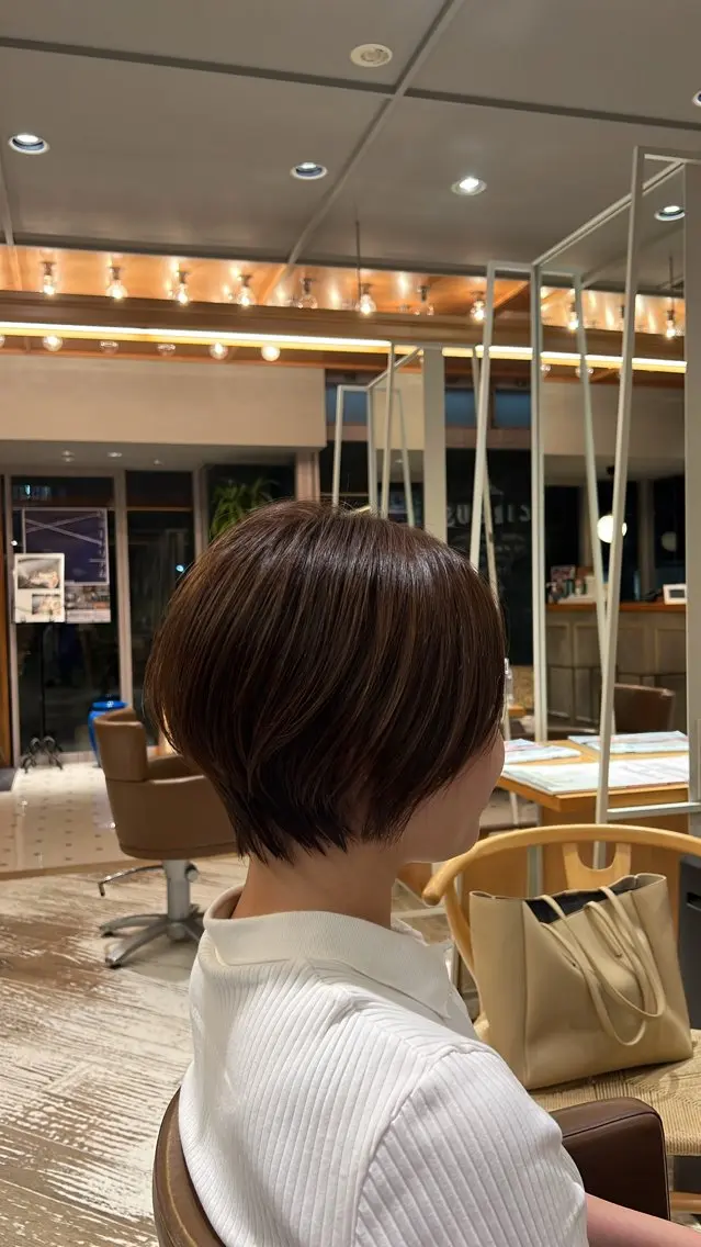 ショート 似合わせカット ショートヘア 似合わせカット /宮本セナのヘアスタイル