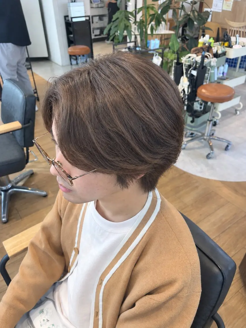 ショート ヘアカラー 【美髪矯正】 Fumiyaのヘアスタイル