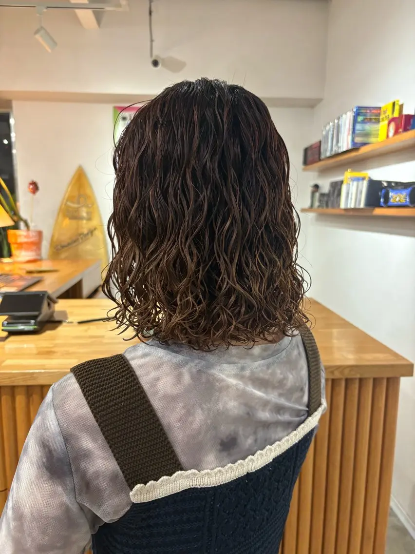 🍒カット+パーマ🍒の写真