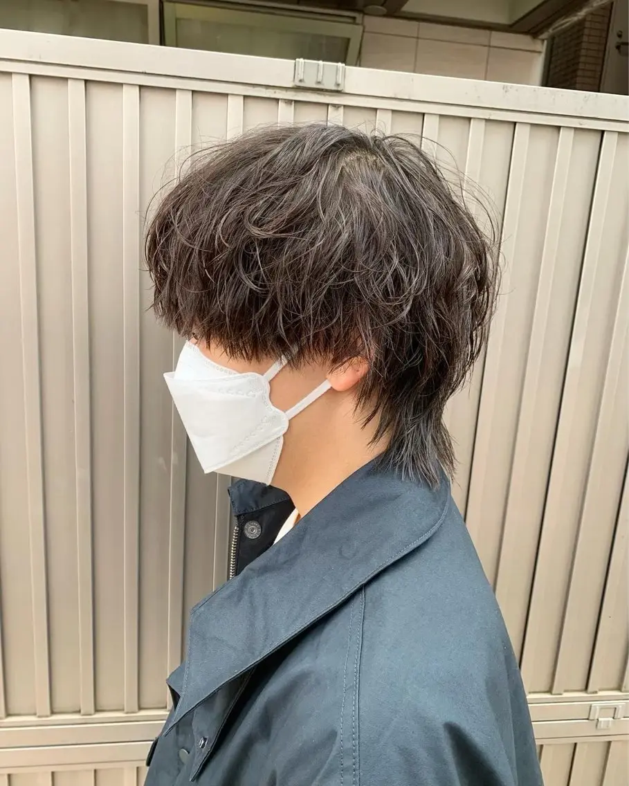 ショート カラー メンズ お悩み解消✨/ メンズパーマ✨/直樹のヘアスタイル