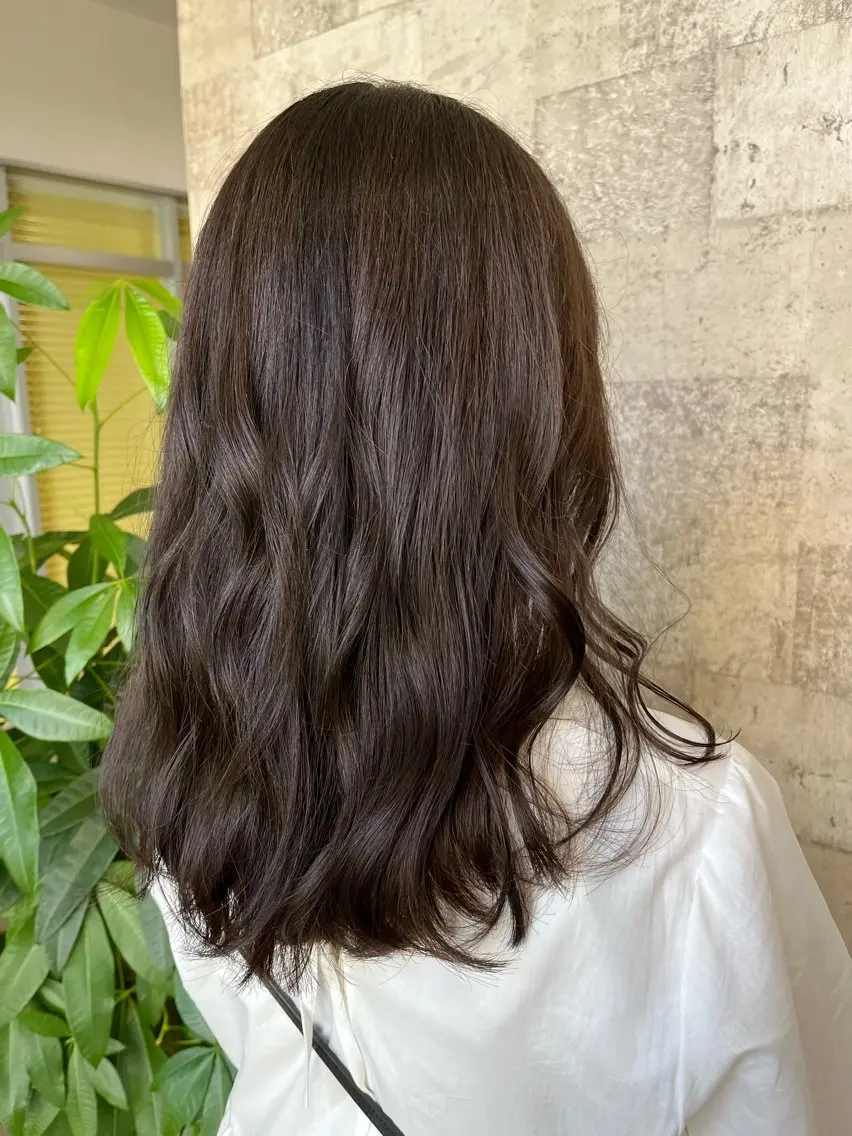 ロング カラー 北島 遥香🫧インナ ー /ベージュカラーのヘアスタイル
