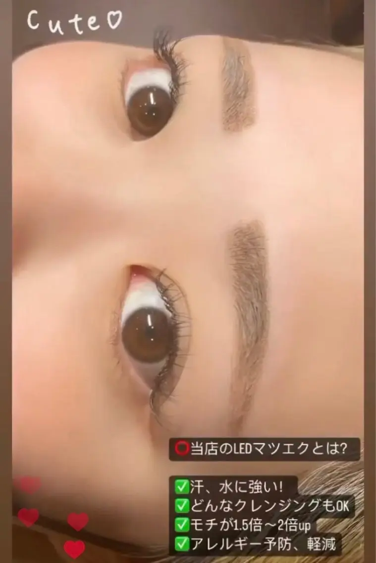 LEDエクステダブルフラット100本（片目25束）（ご新規様Instagramフォロー&イイネ）の写真