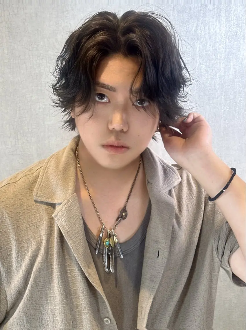 パーマ カット ヘアカラー 村井隆仁/上品/ 海外風/栄/矢場町のヘアスタイル