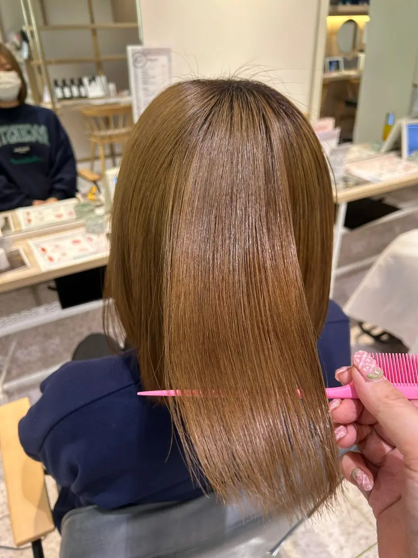 ♡透明感カラー★ ネイル/しの♡のヘアスタイル