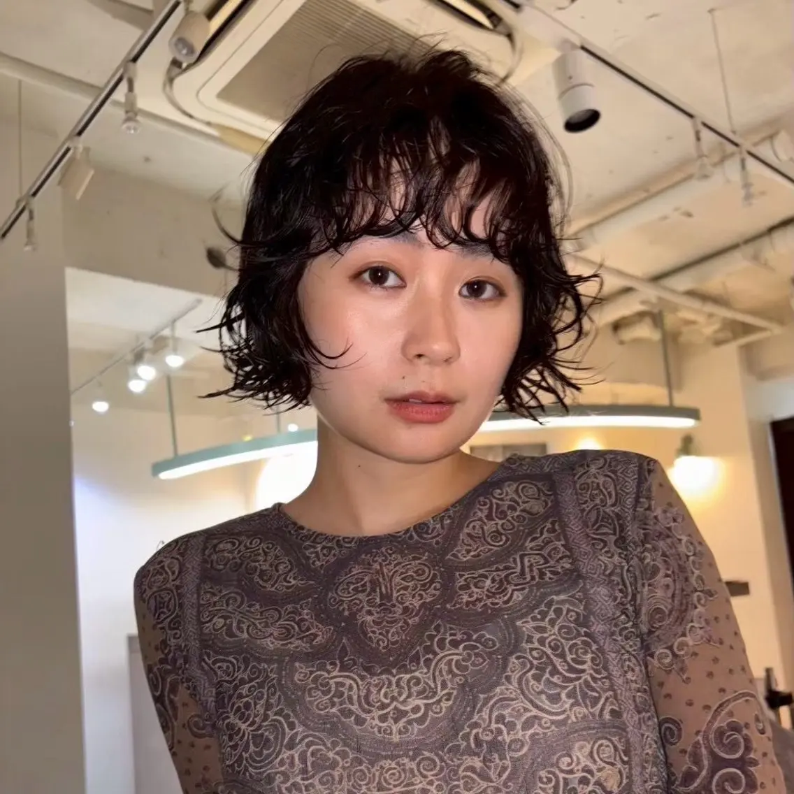 パーマ morita yunaのヘアスタイル