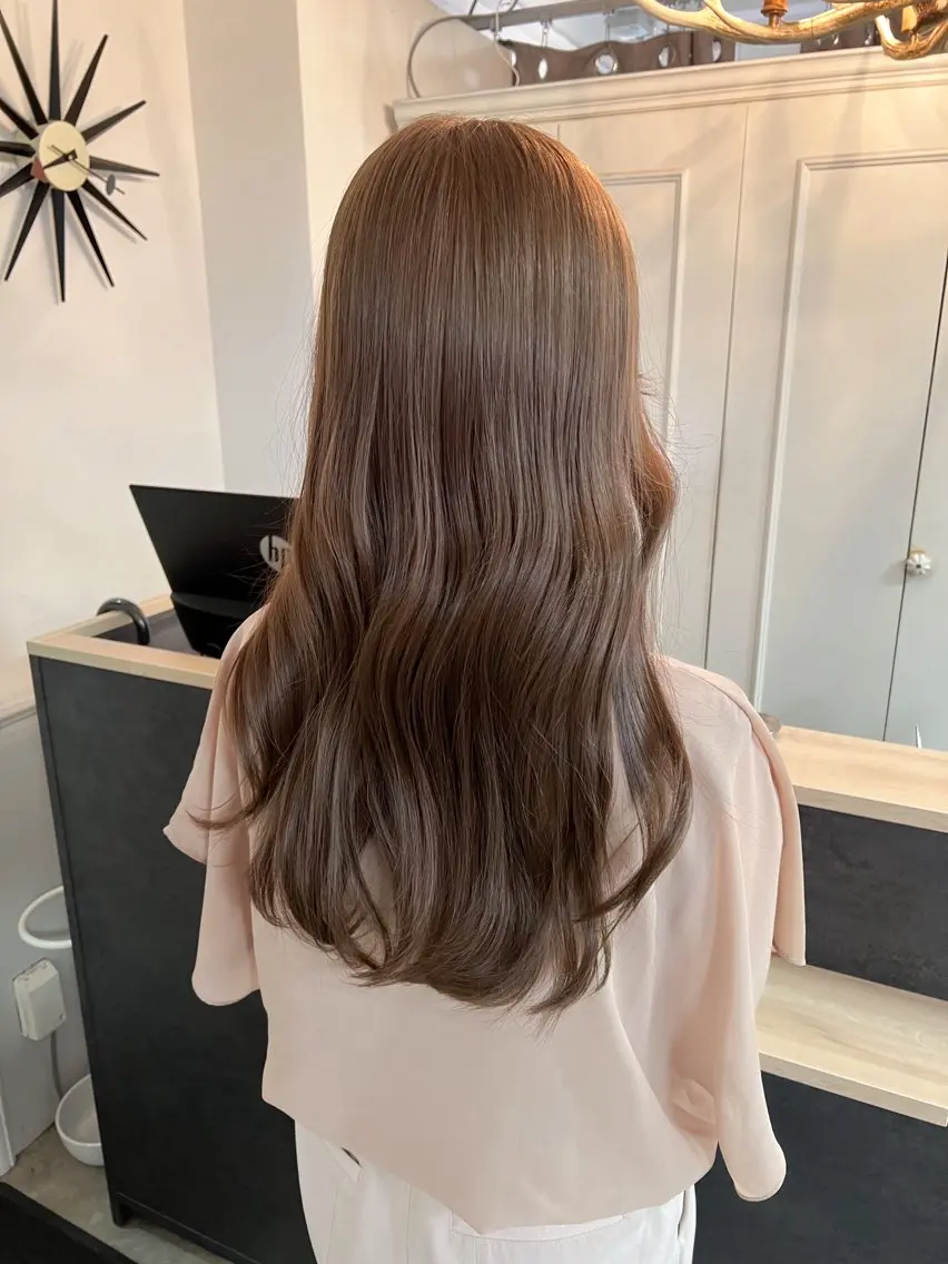 【ミニモsale♡初カラーにオススメ】 ブリーチなしケアダブルカラー+ MuvTreatment 🌷💖の写真
