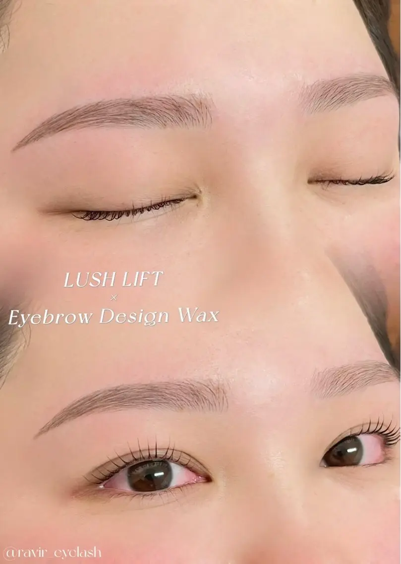 🌸《セットメニュー》 ラッシュリフト&アイブロウデザインWaxの写真