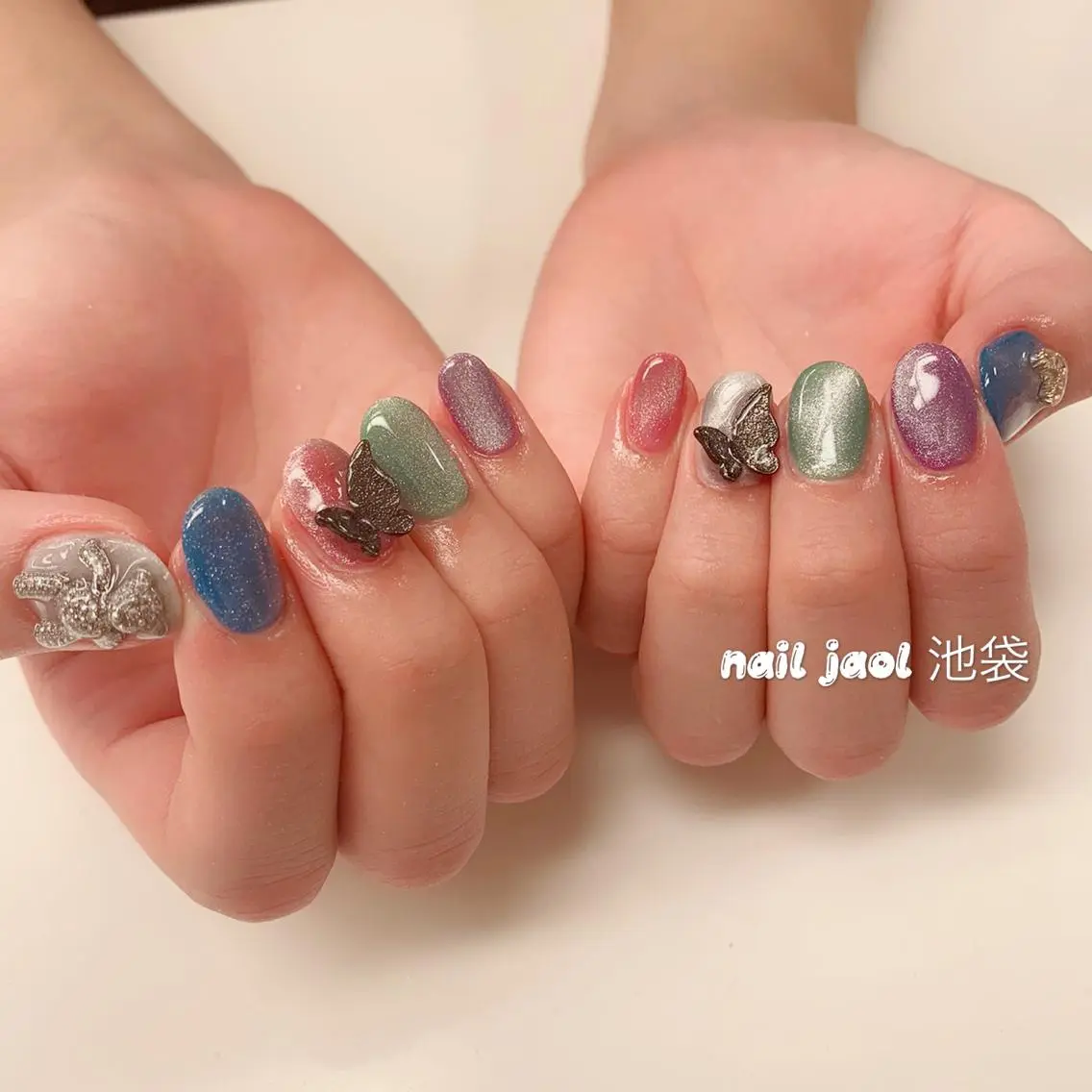 ミディアム ネイルJaol 池袋のネイルデザイン