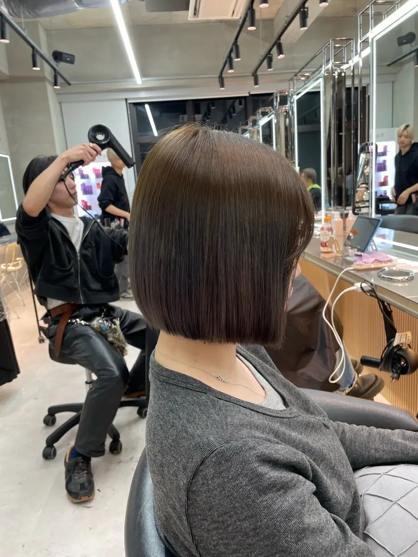 ショート nao 艶カラー🌙* :ﾟのヘアスタイル