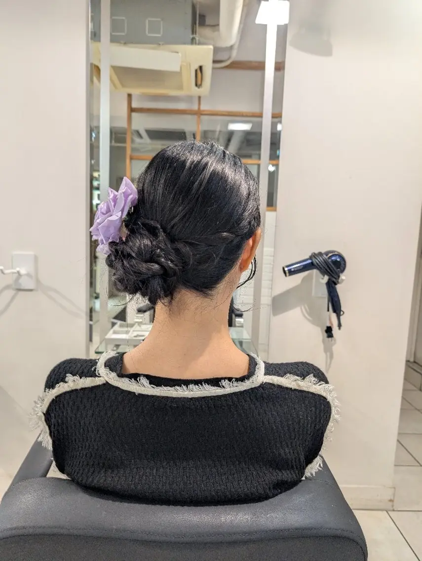 ヘアアレンジ ヘアセット 似合わせヘアセット＆ カット🤍野口弥生のヘアスタイル