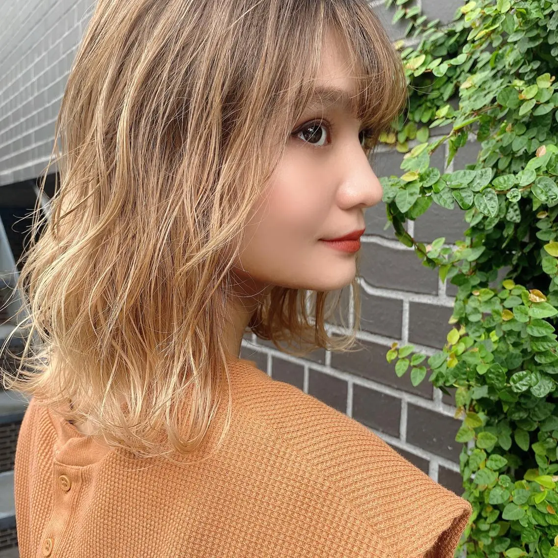 ミディアム カラー TELA HAIR 石岡♡ａｉｋａのヘアスタイル