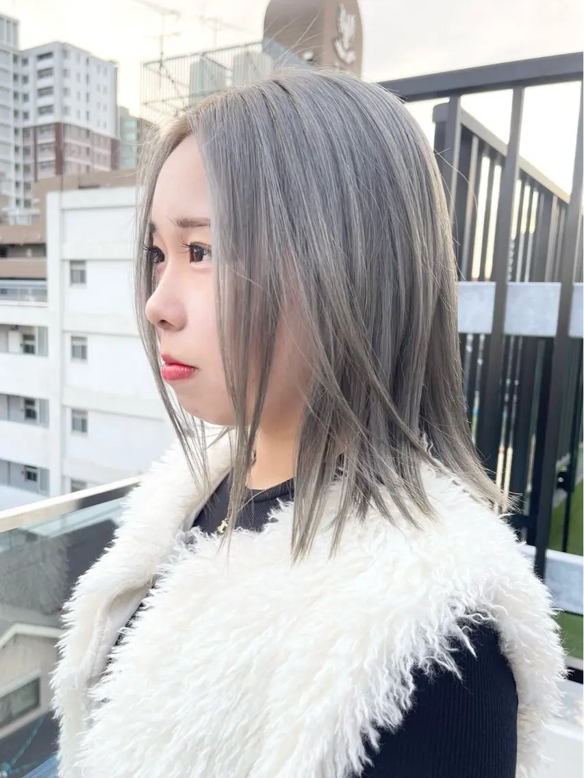 ミディアム ヘアカラー トリートメント 園田 渉 ◤SHIKIO◢のヘアスタイル