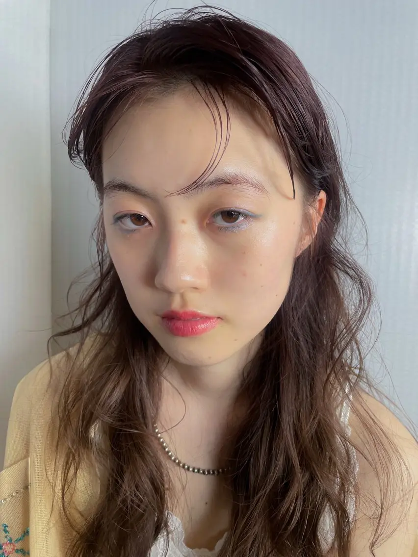 ロング パーマ パーマ/レイヤー 岩山丈一郎のヘアスタイル
