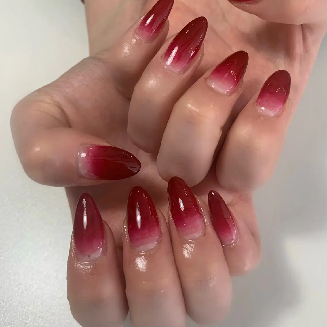 ネイル グラデーション 【ANEMONA】 NIHOのマツエク・マツパデザイン