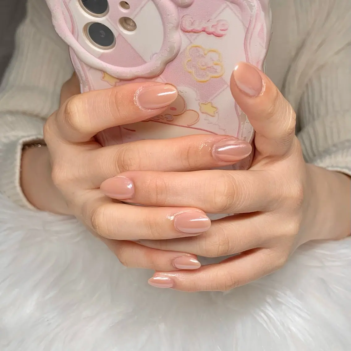 ショート ハンドネイル xinh nailsのネイルデザイン