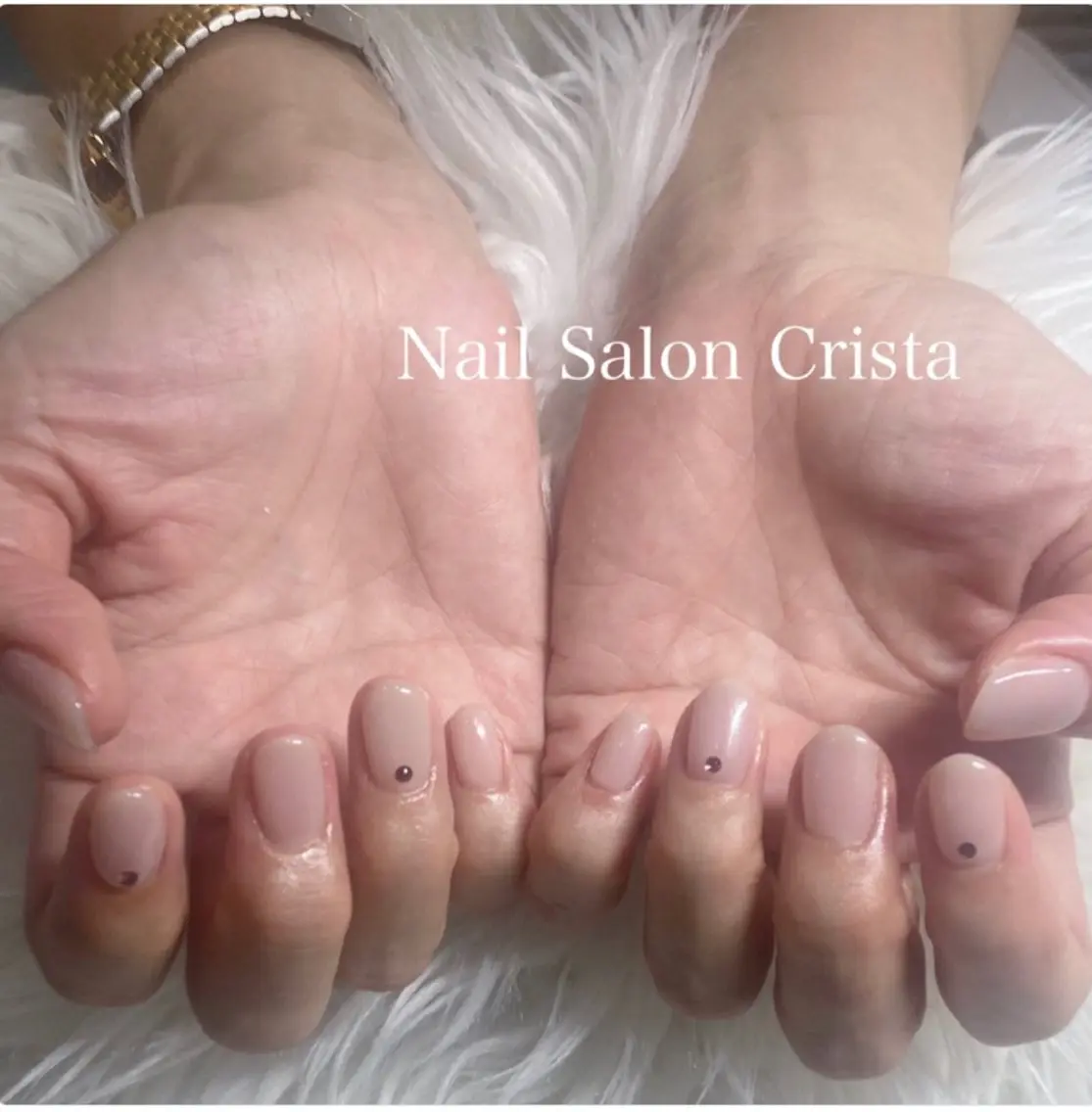 ネイル ジェルネイル パラジェル ハンドネイル CRISTA MOMOのネイルデザイン
