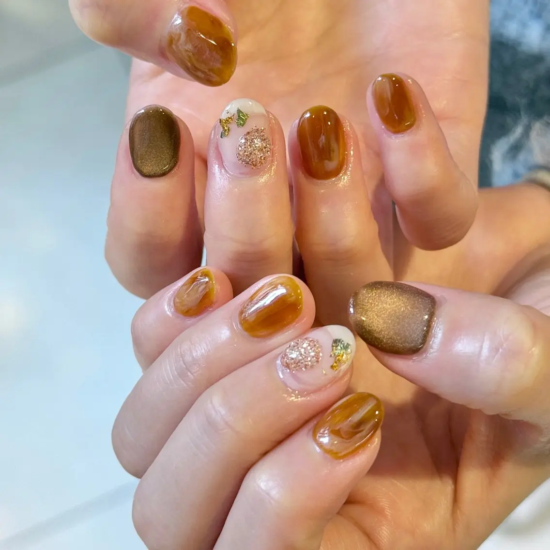ネイル ハンドネイル 深田 美雪のネイルデザイン