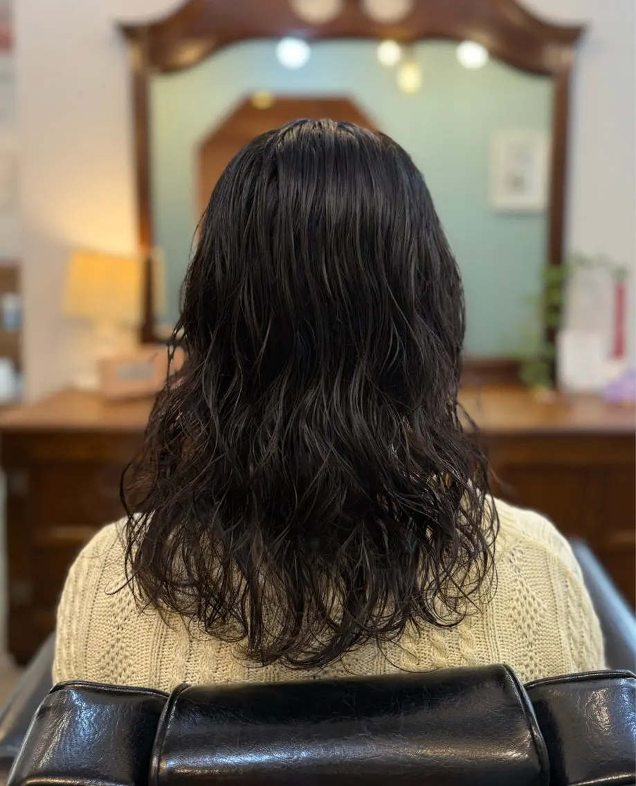 カラー パーマ ヘアカラー SOU理美容所 ネネのヘアスタイル