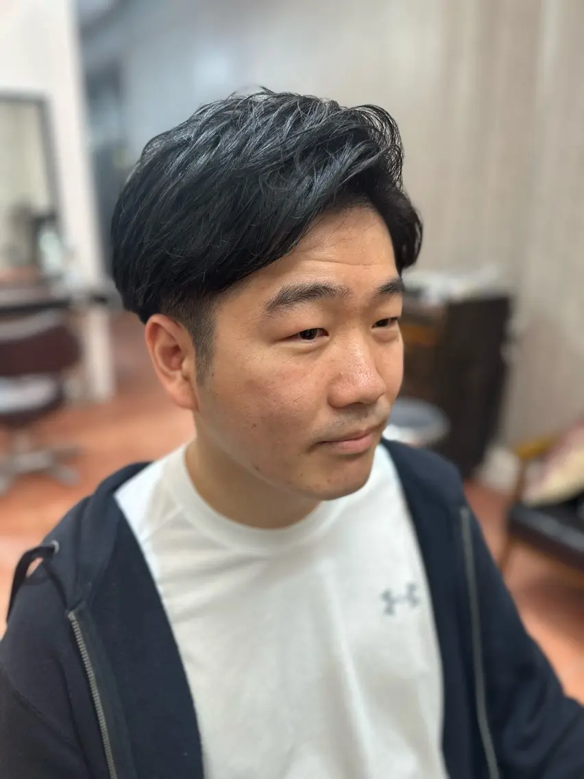 ショート メンズ M.SLASH松本 涼大朗のヘアスタイル