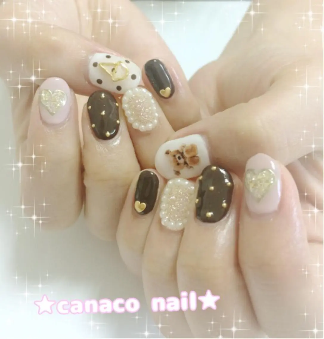 ネイル ハンドネイル ハンドケア ベテランネイル cnc  nailのネイルデザイン