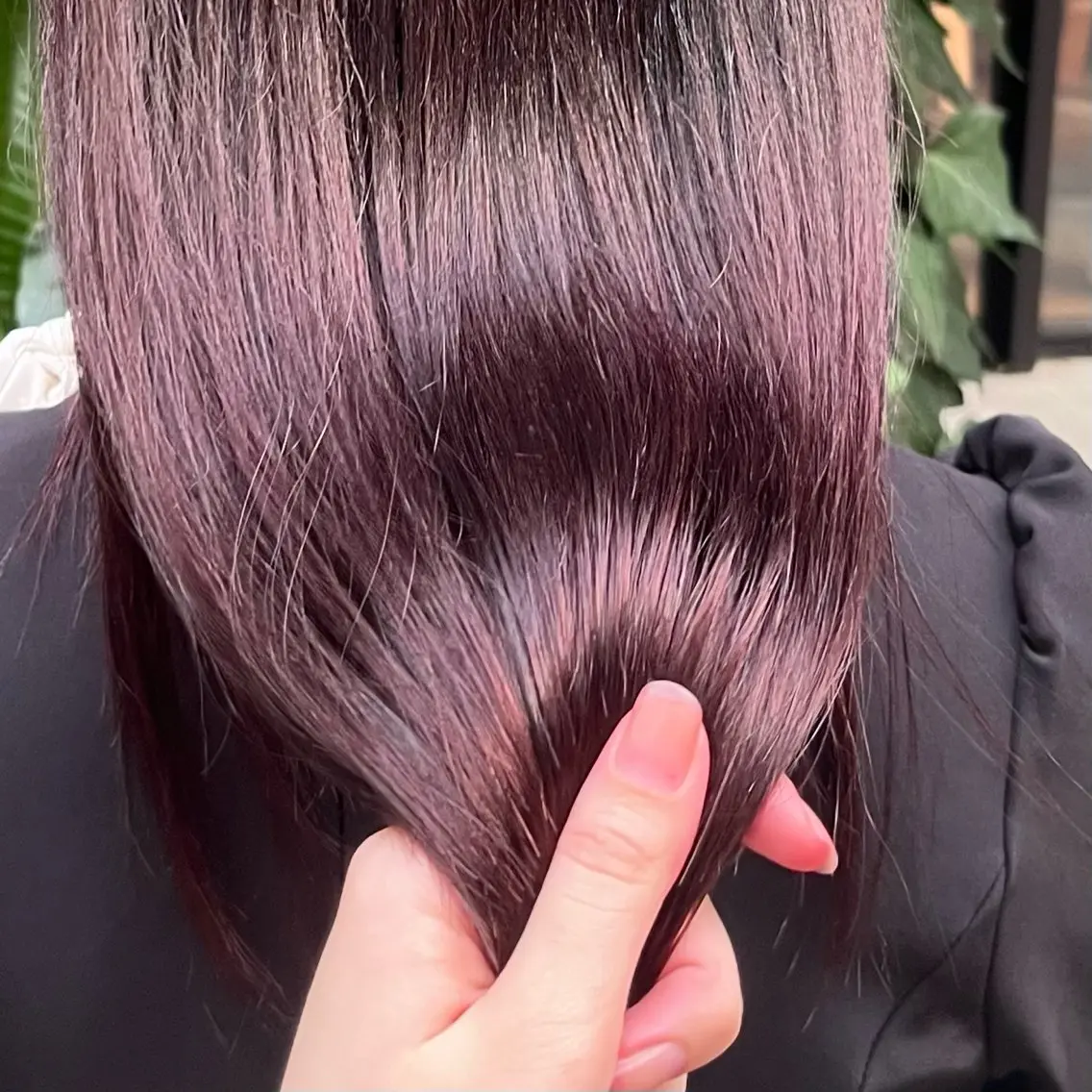 カラー ヘアカラー トリートメント 𝐲𝐮𝐮 /艶髪 /透明感カラー🌱のヘアスタイル
