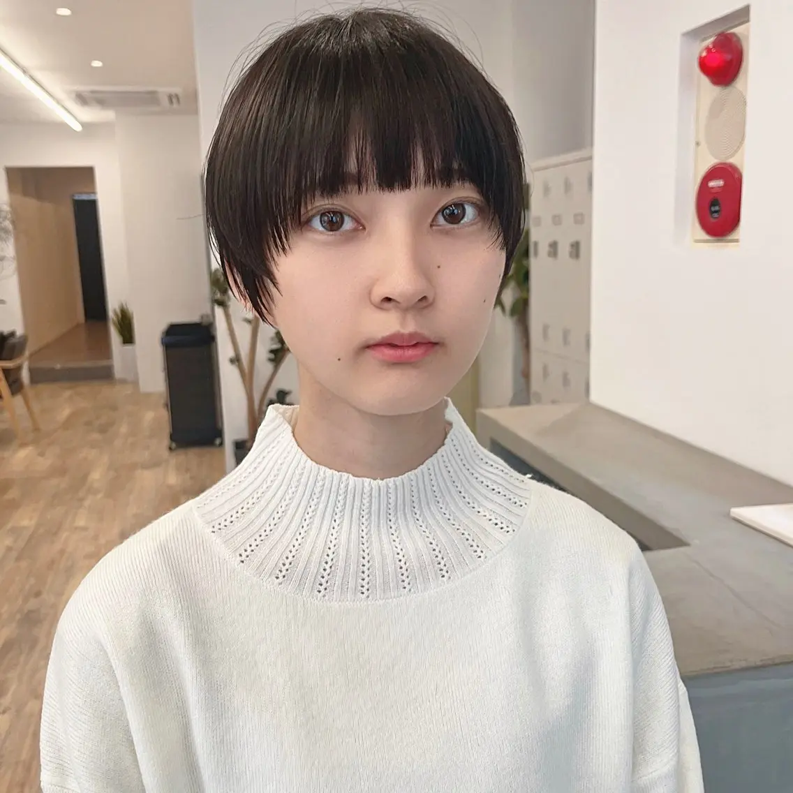 ショート 顔まわりレイヤー 顔周りカット レイヤーカット ショートヘア ⭐️ショートの匠⭐️ Say.岩井のヘアスタイル