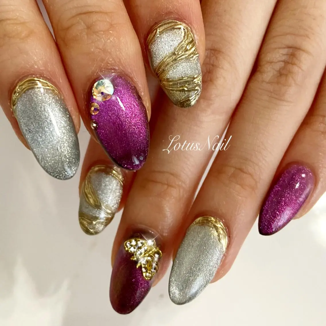 ネイル ハンドネイル Lotus Nailのネイルデザイン