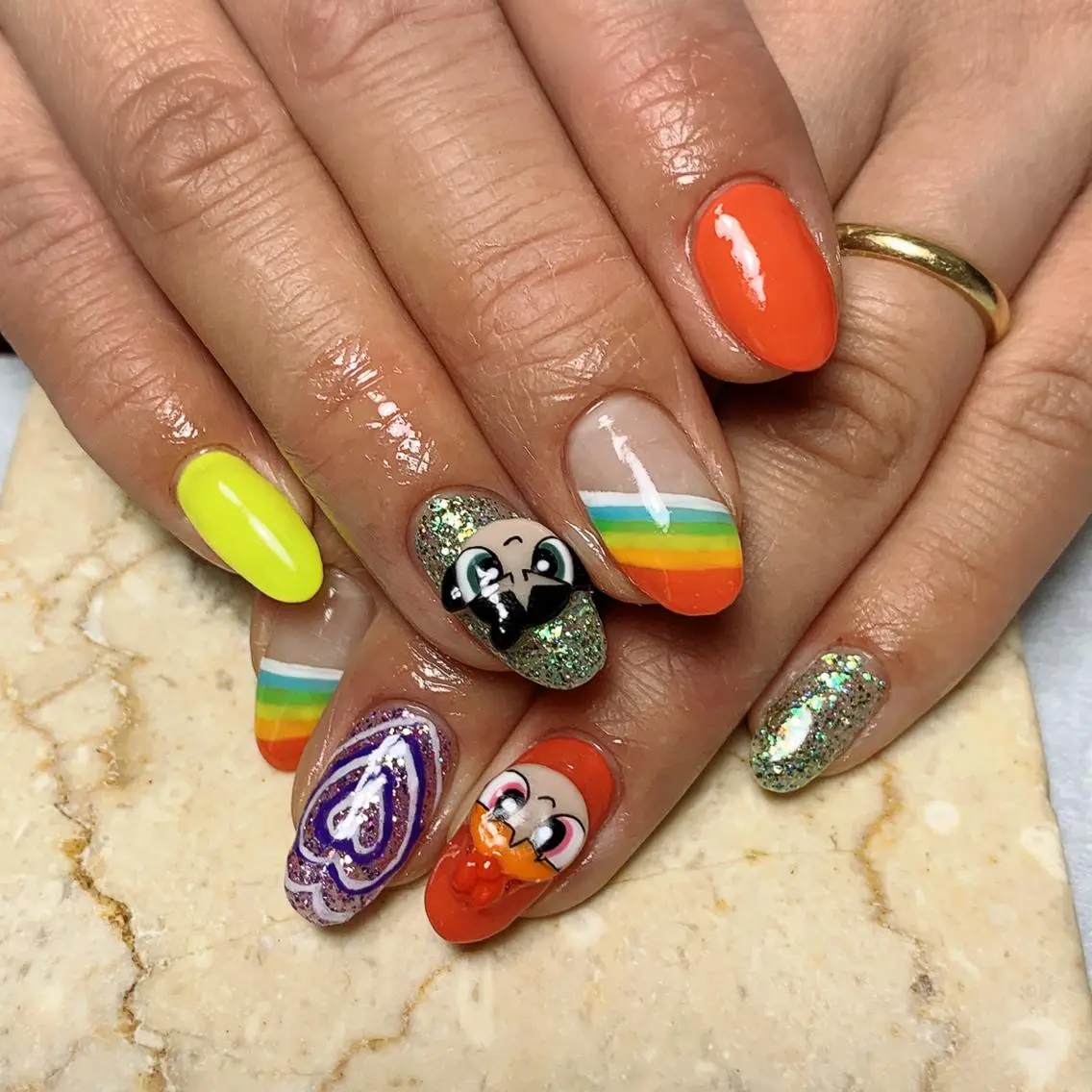 ネイル 持ち込み ハンドネイル M nail 市原市ちはら台のネイルデザイン
