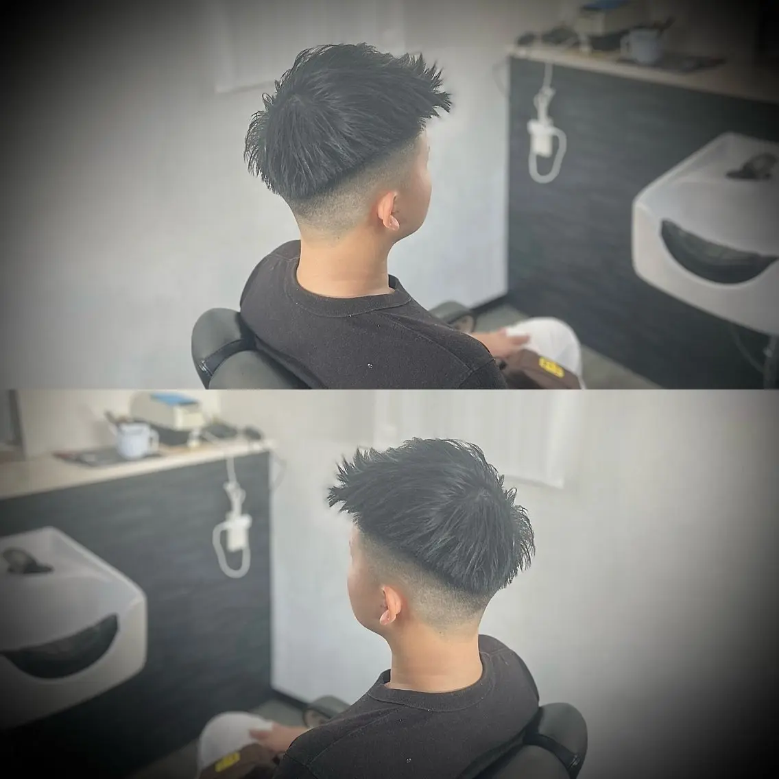 ショート ヘアアレンジ メンズ フェードカット メンズショート ショートヘア カット 高橋 遼生のヘアスタイル