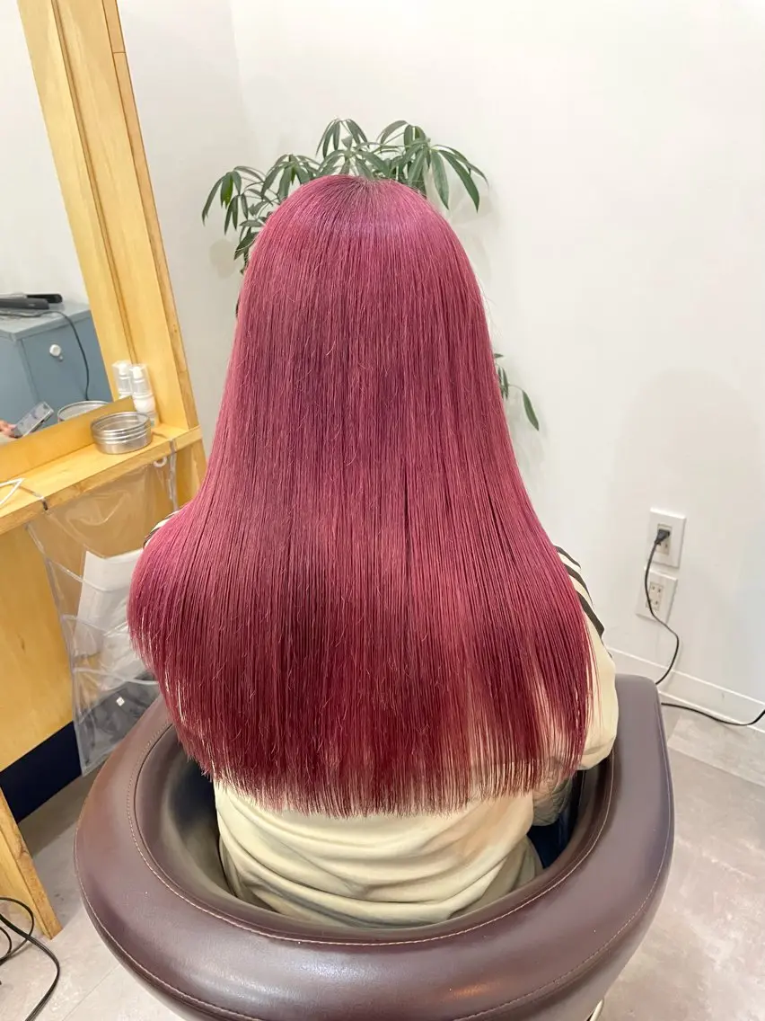 ロング カラー カット ヘアカラー トリートメント 🎀 原宿/ブリーチ 🎀　♡Reina♡のヘアスタイル