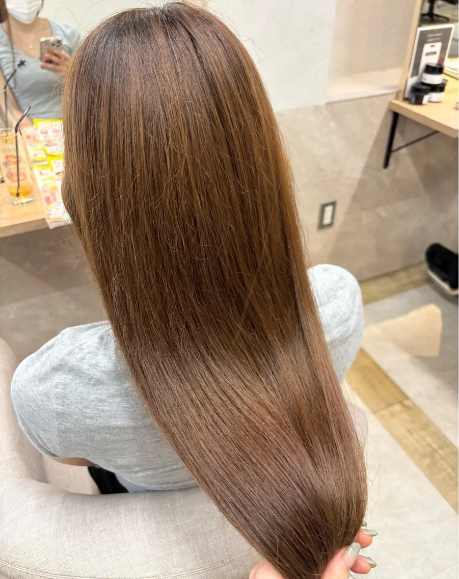 カラー ブラウンカラー カット ヘアカラー トリートメント MaryHarris 西区姪浜/Mihoのヘアスタイル