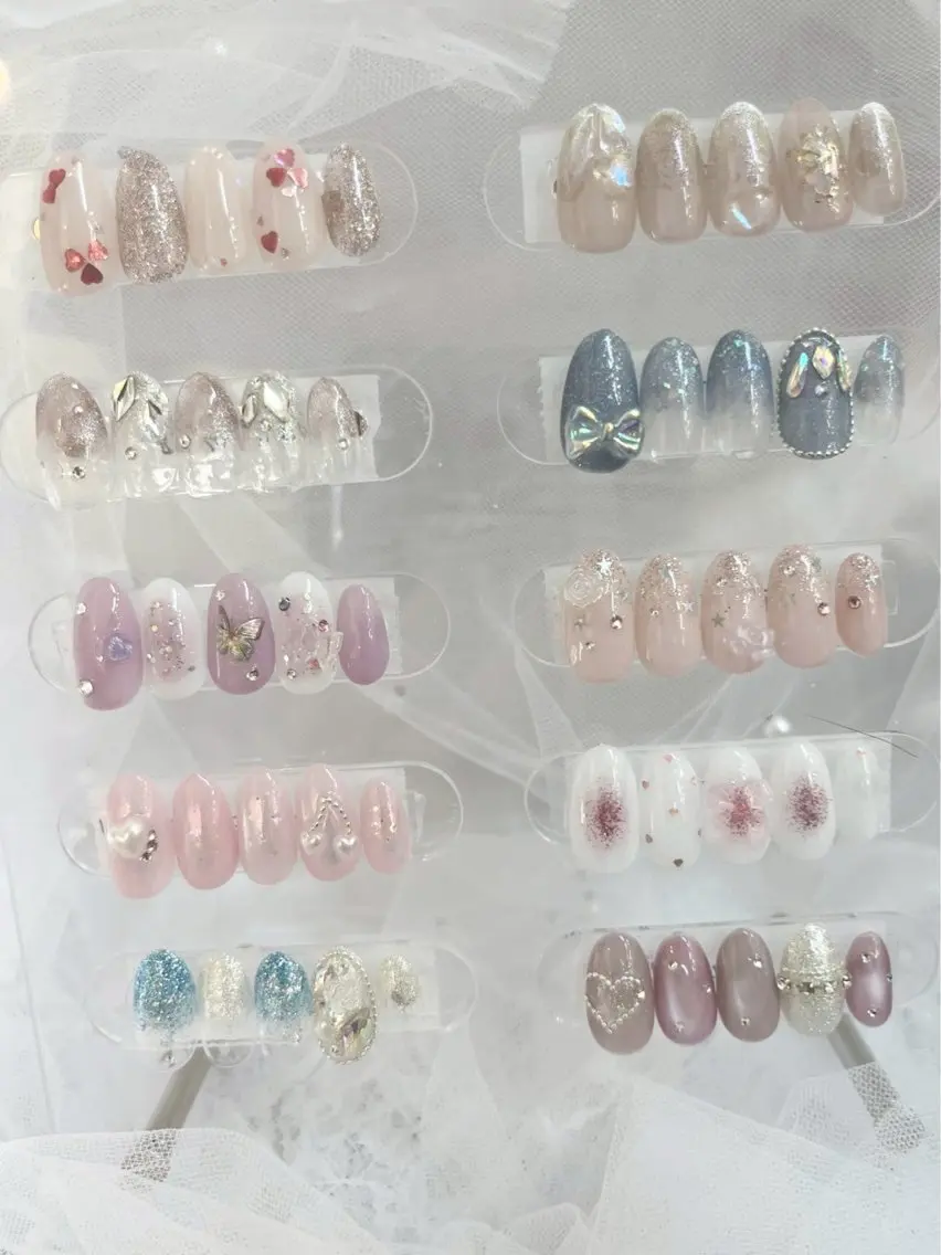ネイル ハンドネイル Queennail 北堀江megumiのネイルデザイン
