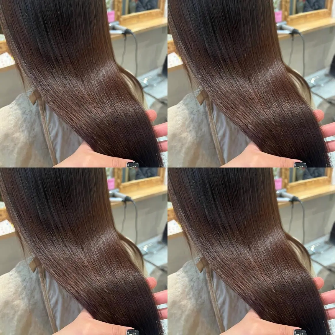 ミディアム カラー カット ヘアカラー トリートメント レイヤー×艶髪特化 マネージャー安藤光司のヘアスタイル