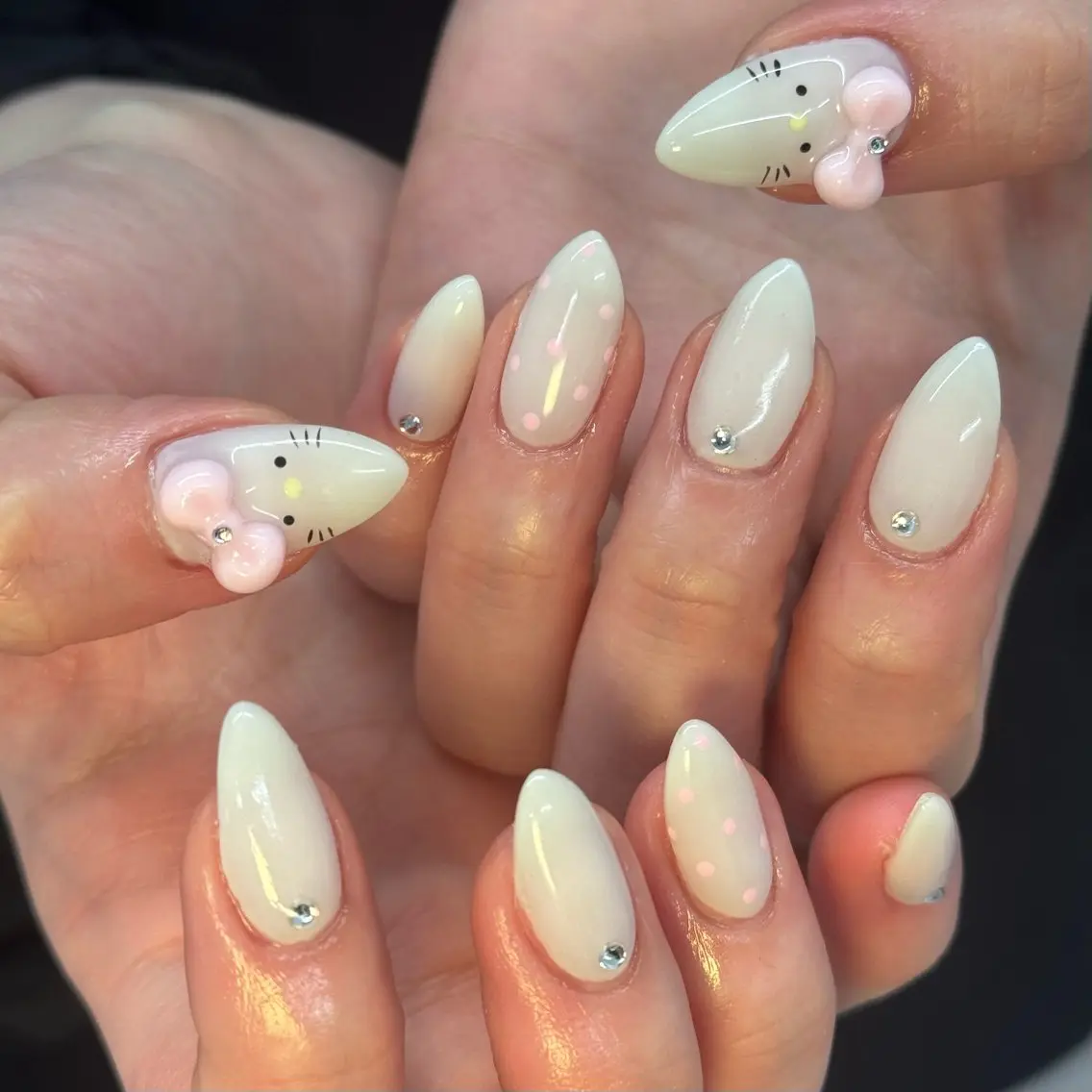 ネイル ミチ💖下北沢 icebbleuのネイルデザイン