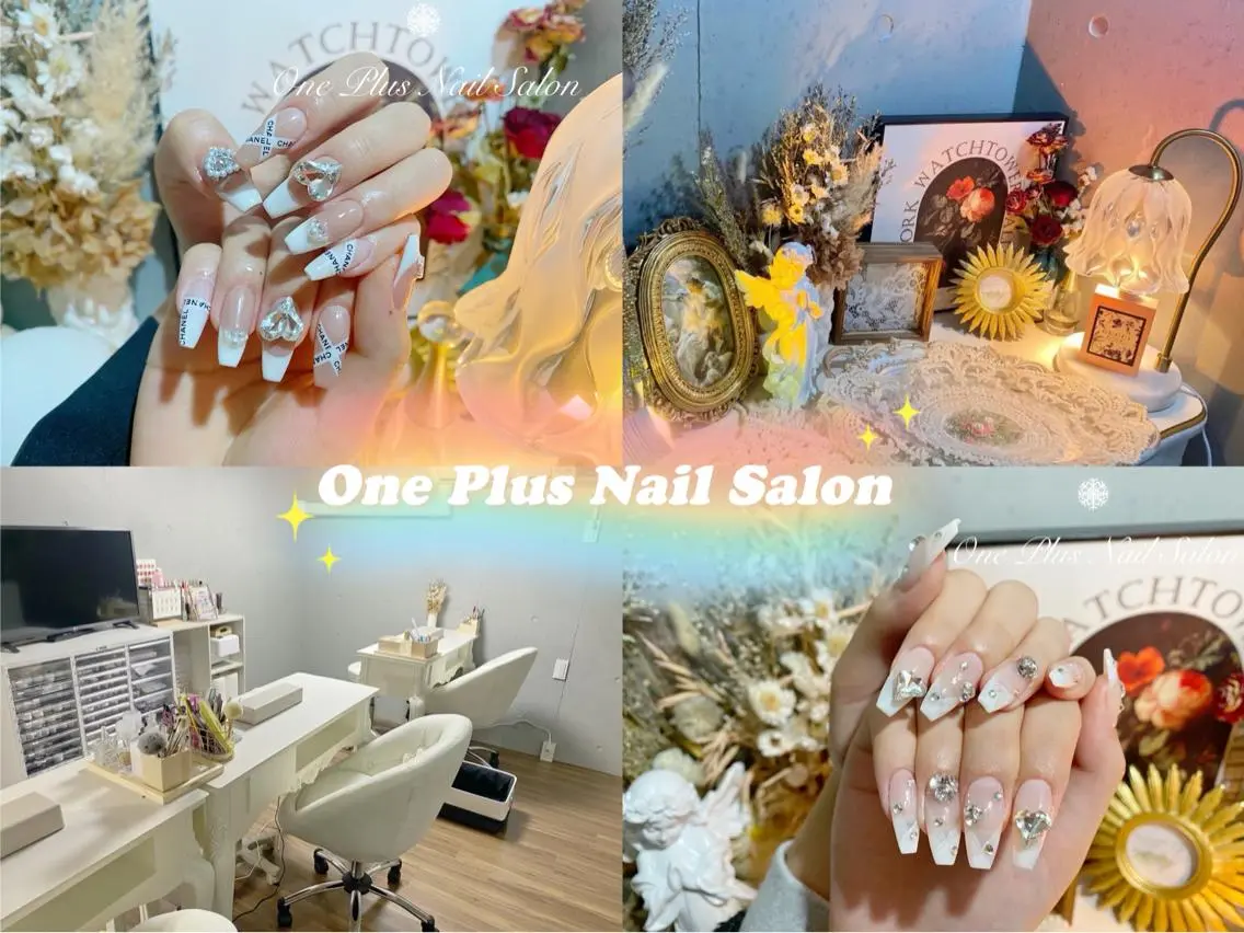 ロング カラー ネイル One Plus Nail Salonのネイルデザイン