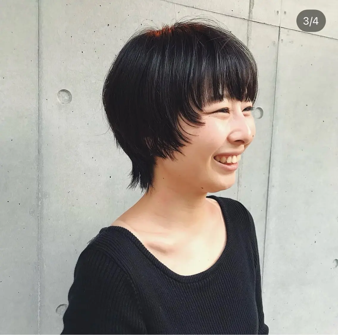 ショート カット ショートウルフくせ毛 お任せくださいのヘアスタイル