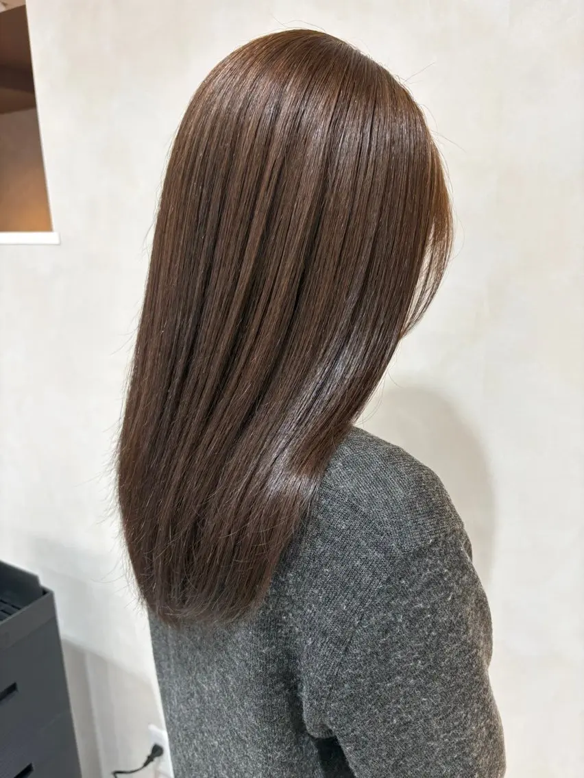 カラー ヘアカラー 盛れる艶髪カラー Harusa🎀のヘアスタイル